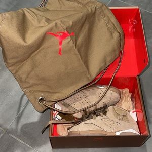 Travis Scott Jordan 6 Toddler Size 8 🔥